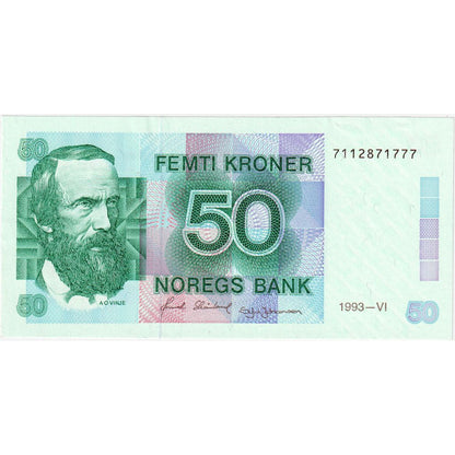 Norveška, 
  
  50 kron, 
  
  UNC (60-62)