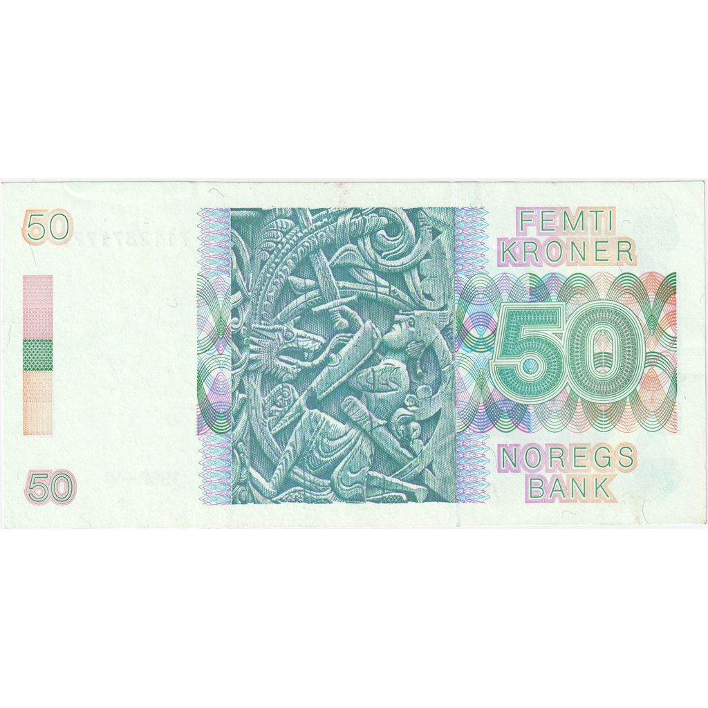 Norveška, 
  
  50 kron, 
  
  UNC (60-62)