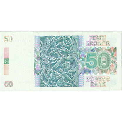 Norveška, 
  
  50 kron, 
  
  UNC (60-62)