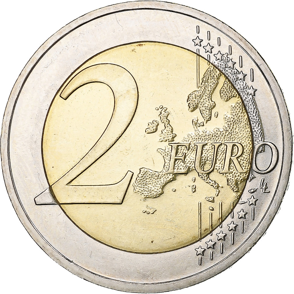 Nemčija, 
  
  2 evra, 
  
  25ème anniversaire de la chute du mur