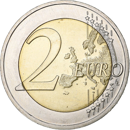Nemčija, 
  
  2 evra, 
  
  25ème anniversaire de la chute du mur