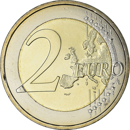 Avstrija, 
  
  2 evra, 
  
  100 ans de la République