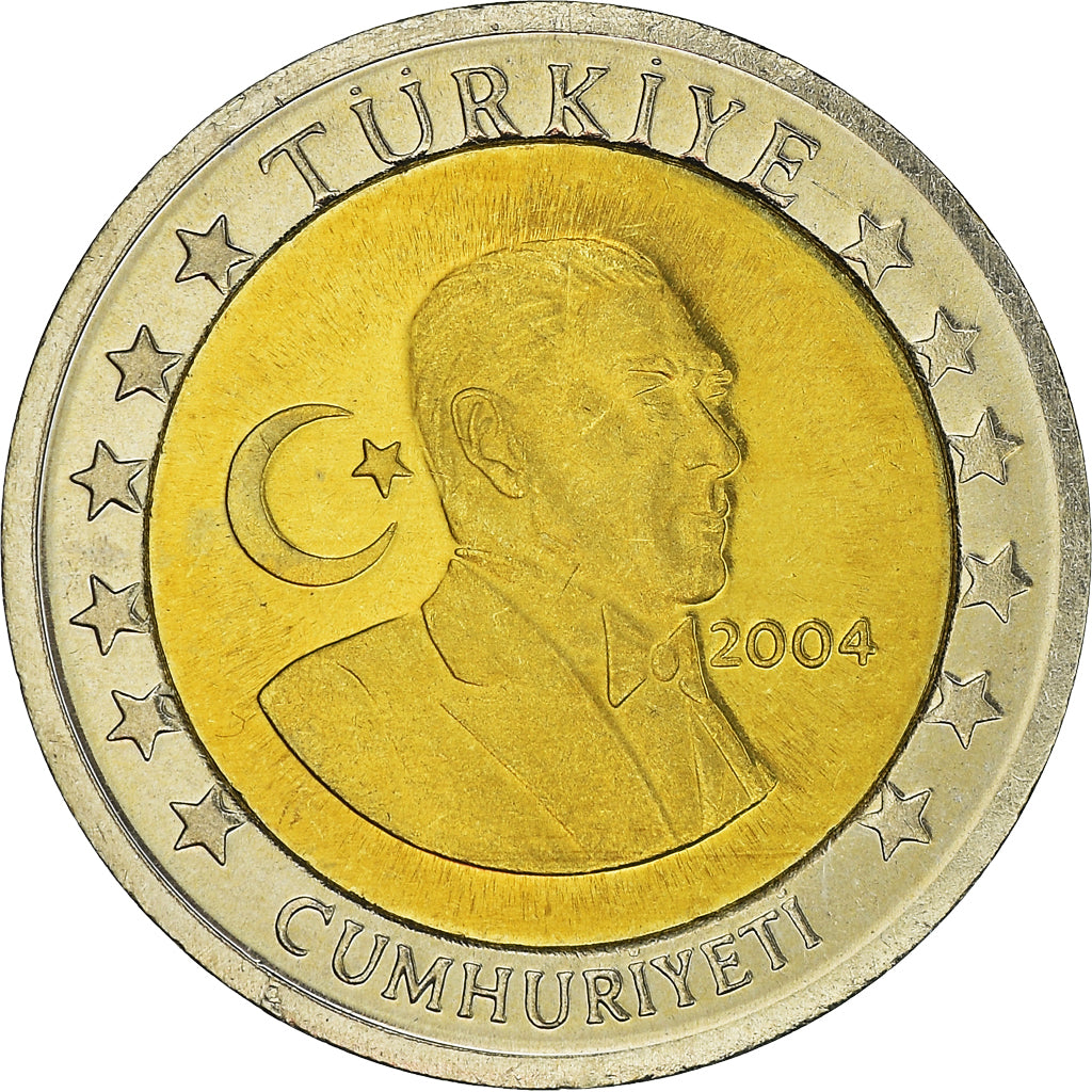 Turčija, 
  
  Fantazijski evro vzorci, 
  
  2 evra