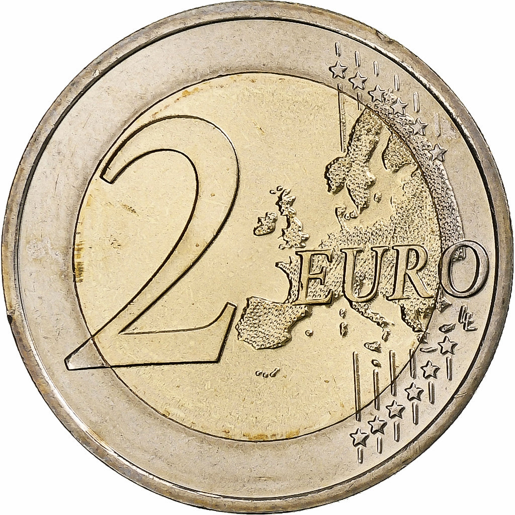 Slovenija, 
  
  2 evra, 
  
  10 ans de l'Euro
