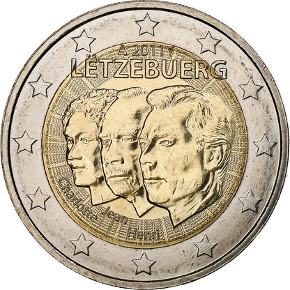 Luksemburg, 
  
  Henri, 
  
  2 evra