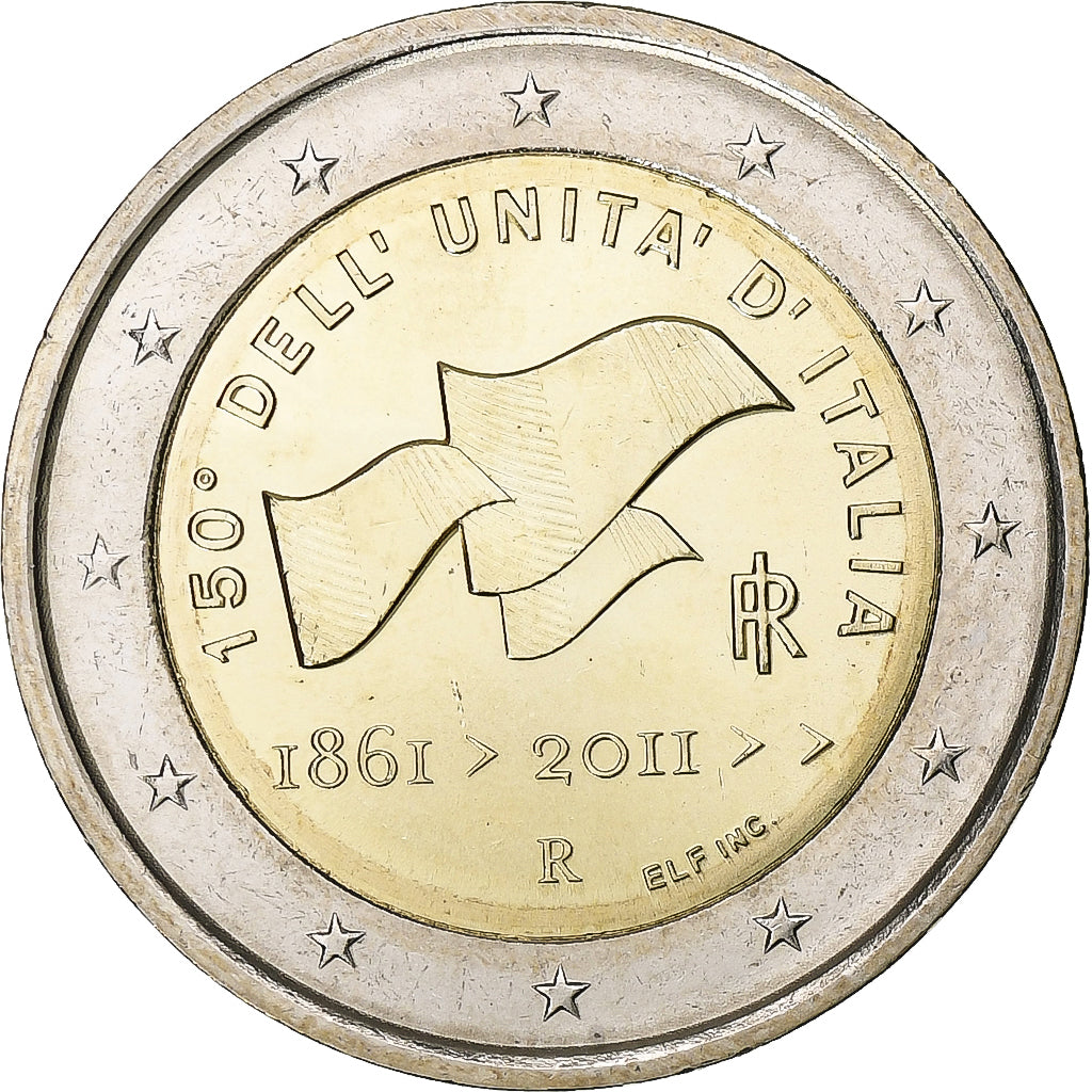 Italija, 
  
  2 evra, 
  
  2011