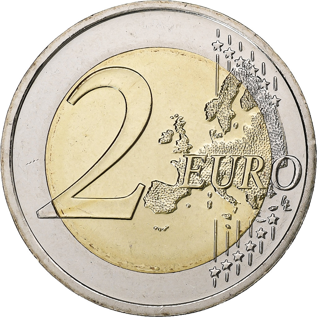 Slovaška, 
  
  2 evra, 
  
  2018