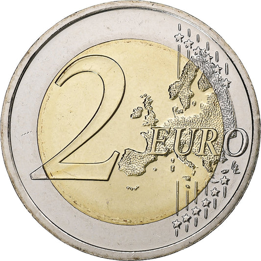 Slovaška, 
  
  2 evra, 
  
  2018