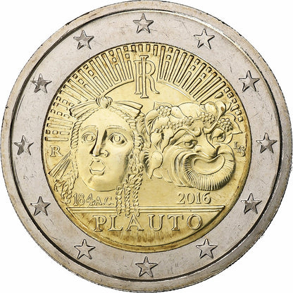 Italija, 
  
  2 evra, 
  
  2016
