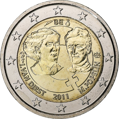 Belgija, 
  
  Albert II., 
  
  2 evra