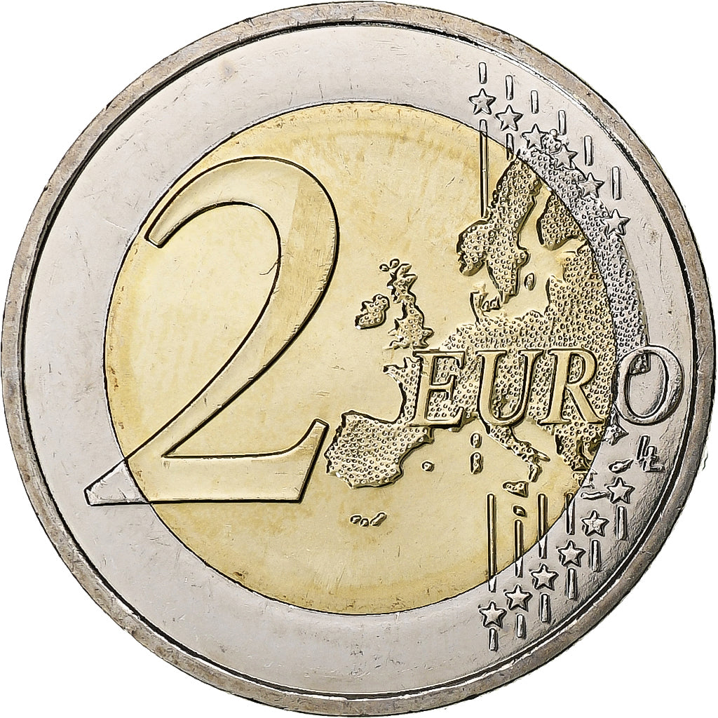 Francija, 
  
  2 evra, 
  
  Murska padala v Berlinu