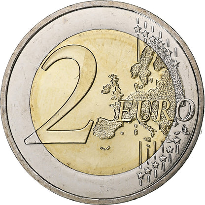 Francija, 
  
  2 evra, 
  
  Murska padala v Berlinu