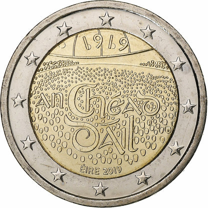 REPUBLIKA IRSKA, 
  
  2 evra, 
  
  2019