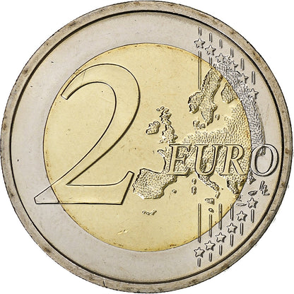 Slovaška, 
  
  2 evra, 
  
  2017