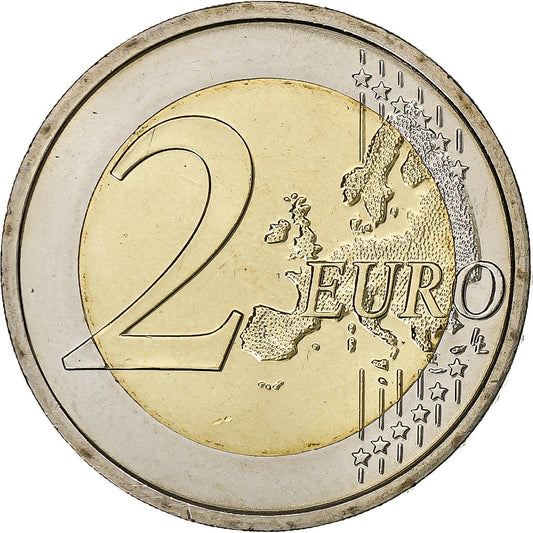Slovaška, 
  
  2 evra, 
  
  2017