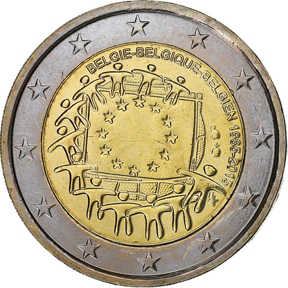 Belgija, 
  
  2 evra, 
  
  2015