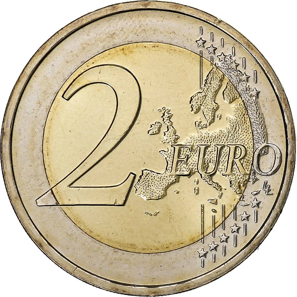 Nizozemska, 
  
  2 evra, 
  
  2015