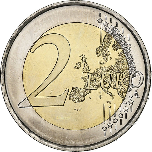 Španija, 
  
  2 evra, 
  
  Aqueduk de Ségovie