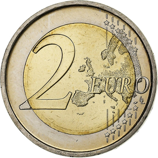 Španija, 
  
  2 evra, 
  
  UEM