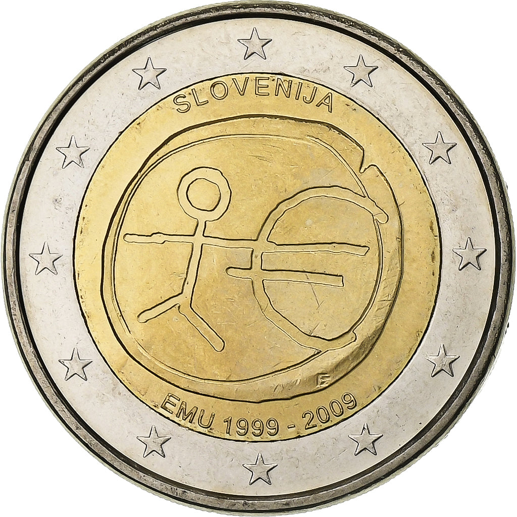 Slovenija, 
  
  2 evra, 
  
  Slovenija