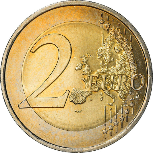 Portugalska, 
  
  2 evra, 
  
  Traité de Rome 50 ans