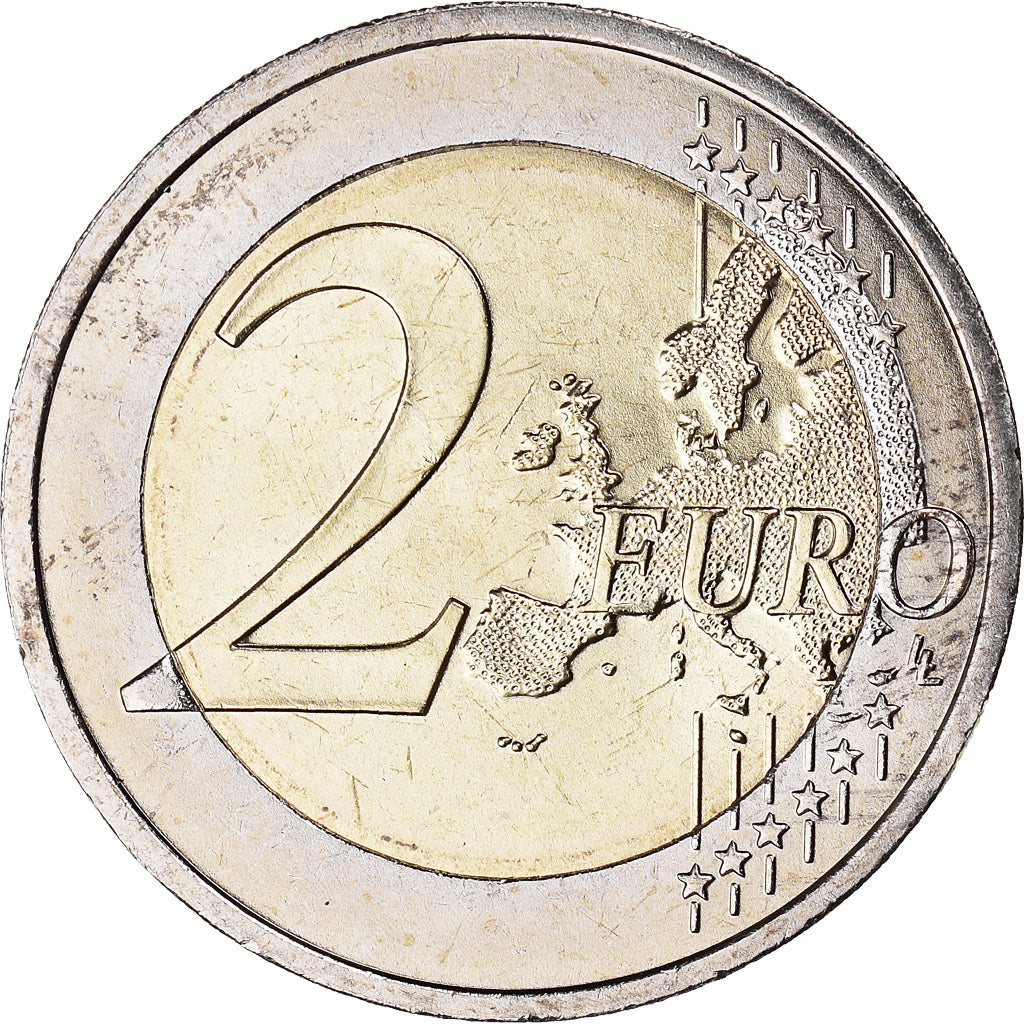 Avstrija, 
  
  2 evra, 
  
  10 ans de l'Euro