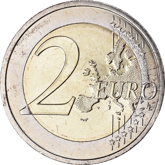 Avstrija, 
  
  2 evra, 
  
  10 ans de l'Euro