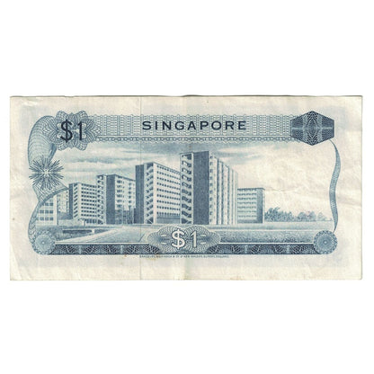 bankovec, 
  
  Singapur, 
  
  1 dolar
