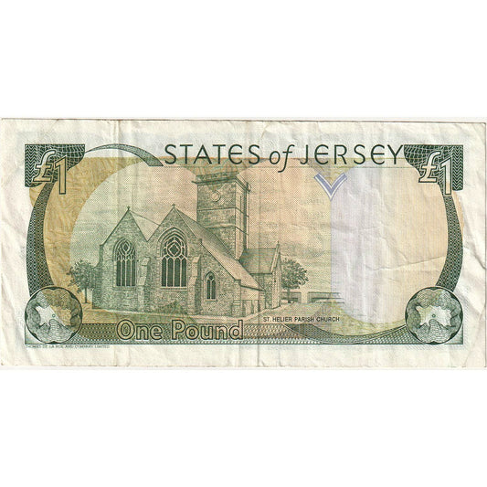 Jersey, 
  
  1 funt, 
  
  Brez datuma (2000)