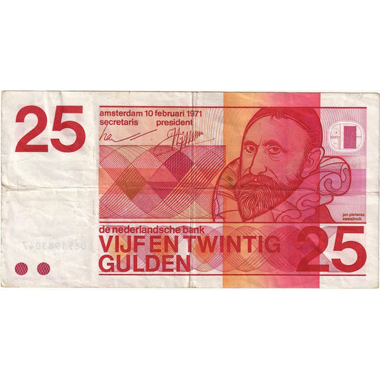 Nizozemska, 
  
  25 guldnov, 
  
  1971