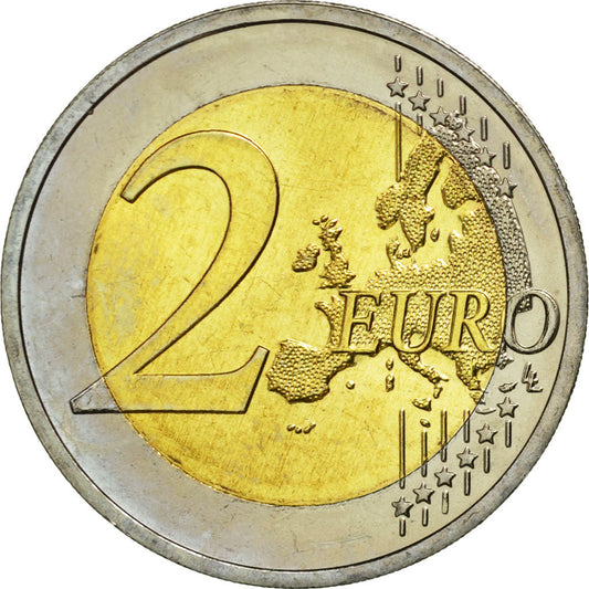 Avstrija, 
  
  2 evra, 
  
  10 Jahre evrov