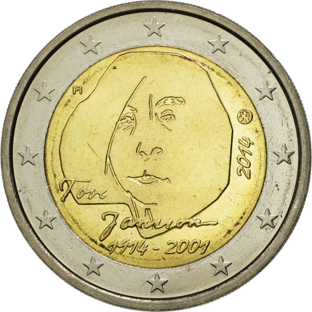 Finska, 
  
  2 evra, 
  
  1914-2001