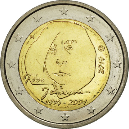 Finska, 
  
  2 evra, 
  
  1914-2001