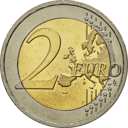 Avstrija, 
  
  2 evra, 
  
  10 let evrov