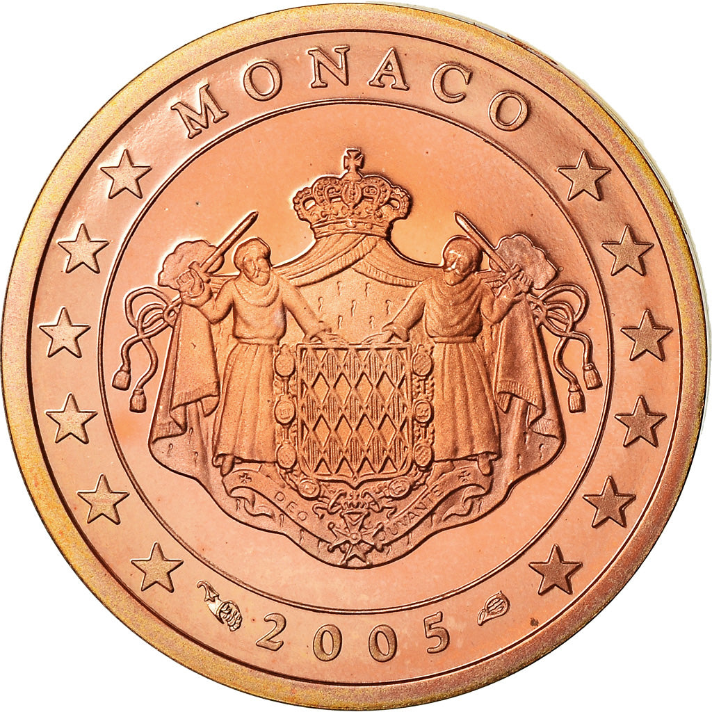 Monako, 
  
  2 evro centa, 
  
  2005