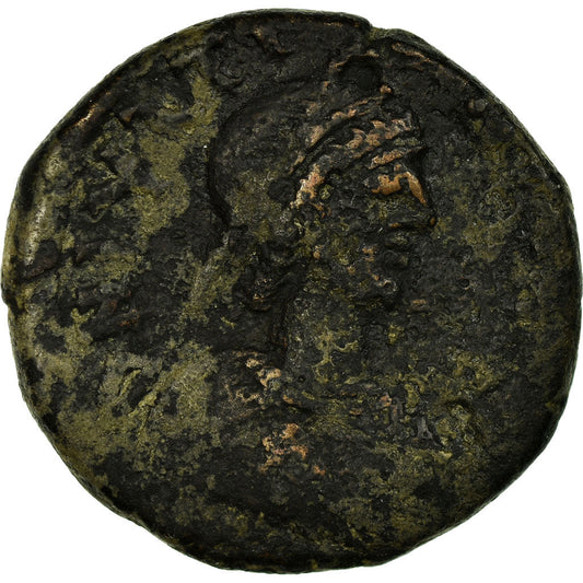 kovanec, 
  
  Justinijan I., 
  
  Follis