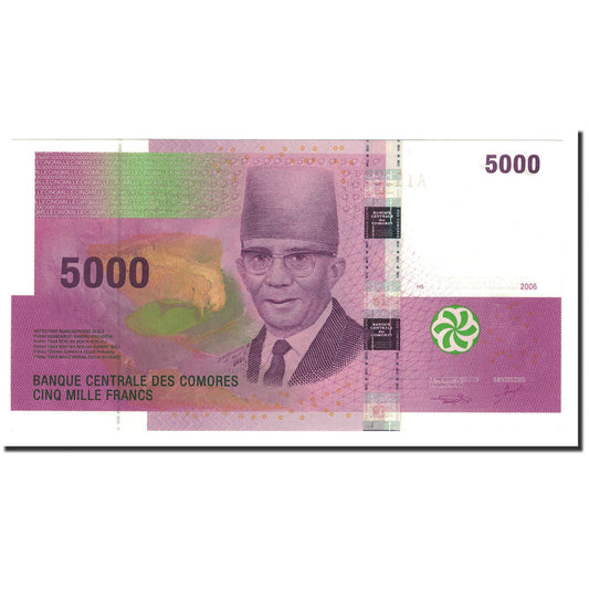 bankovec, 
  
  Komori, 
  
  5000 frankov