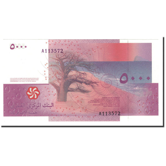 bankovec, 
  
  Komori, 
  
  5000 frankov