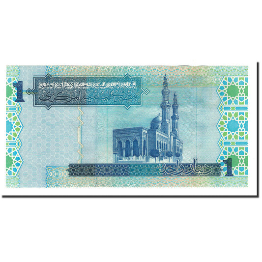 bankovec, 
  
  Libija, 
  
  1 dinar