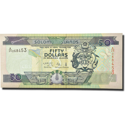 bankovec, 
  
  Salomonovi otoki, 
  
  50 dolarjev