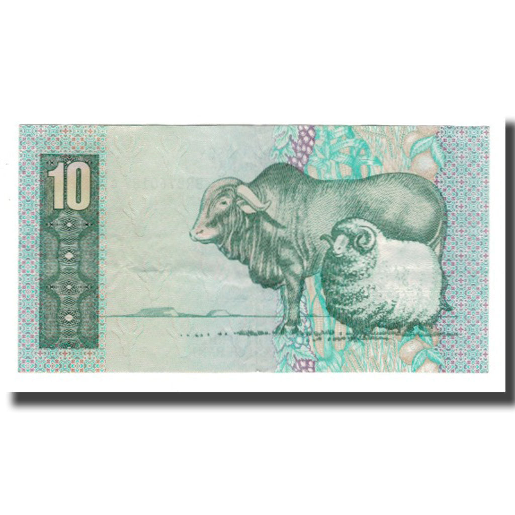 bankovec, 
  
  Južna Afrika, 
  
  10 Rand
