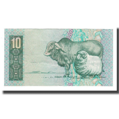 bankovec, 
  
  Južna Afrika, 
  
  10 Rand
