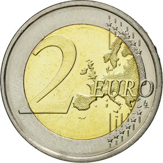 Finska, 
  
  2 evra, 
  
  10. obletnica kovanja eurokovancev