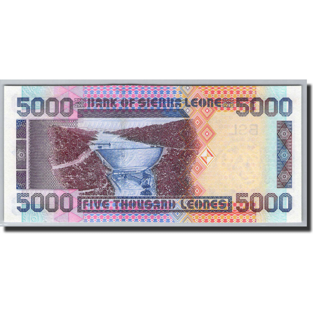 bankovec, 
  
  Sierra Leone, 
  
  5000 leonov