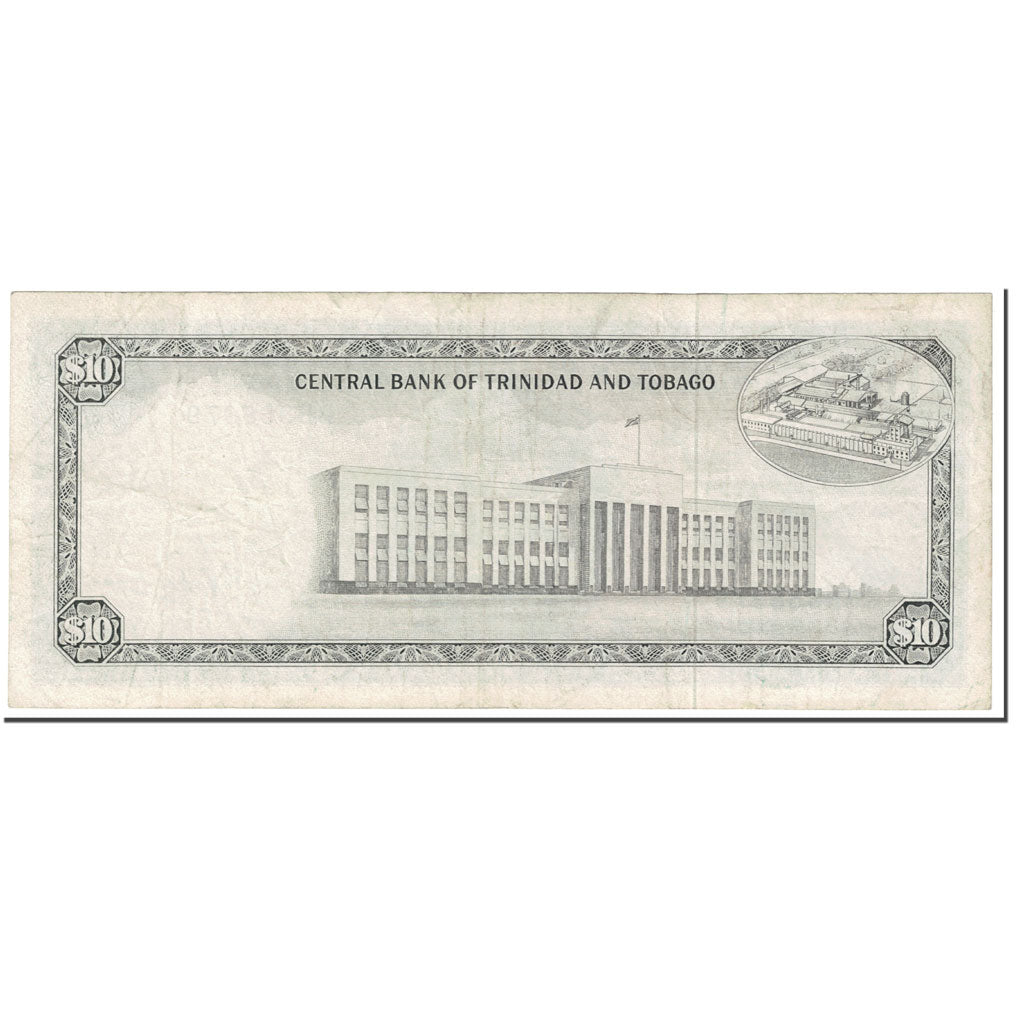 Trinidad in Tobago, 
  
  10 dolarjev, 
  
  Brez datuma (1964)