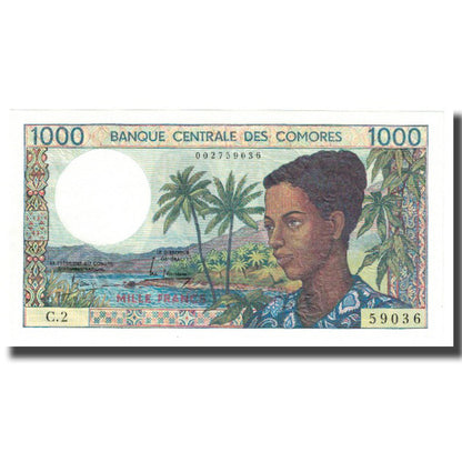 bankovec, 
  
  Komori, 
  
  1000 frankov