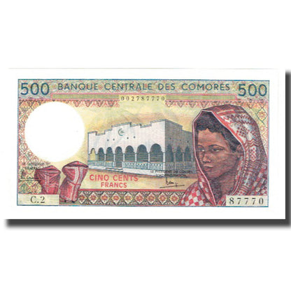 bankovec, 
  
  Komori, 
  
  500 frankov