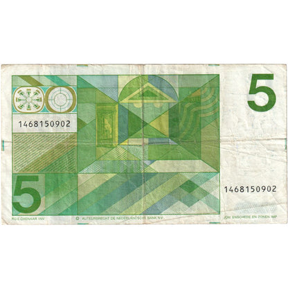 Nizozemska, 
  
  5 guldnov, 
  
  1973