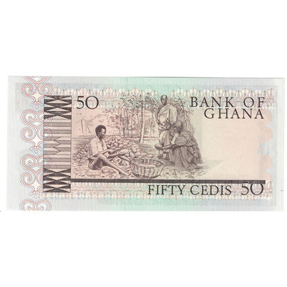 bankovec, 
  
  Gana, 
  
  50 cedijev