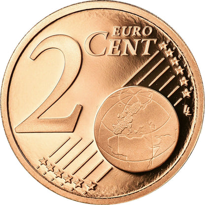 Francija, 
  
  2 evro centa, 
  
  2013